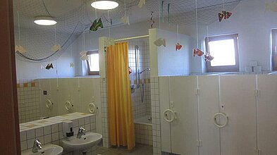 Toilettenbereich