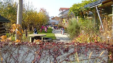 Außenbereich Kindergarten
