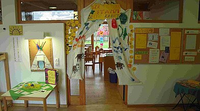 Eingangsbereich zum Gruppenraum